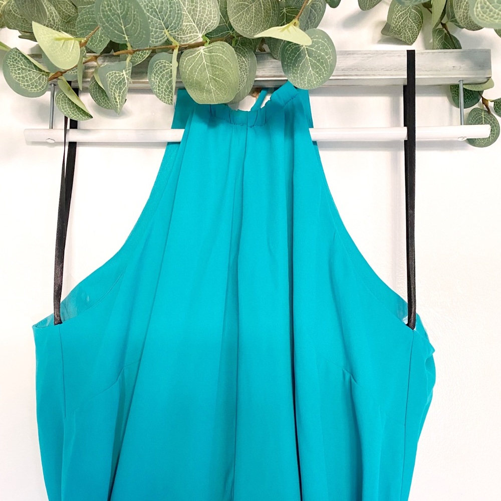 Mossimo Women's Green Halter Mini Dress Size Small
